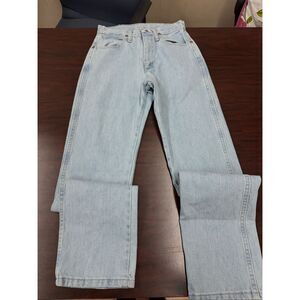 NWOT Wrangler Cowboy Cut High Rise Slim Fit Tapered Leg Jeans Size 1x32